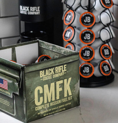 Black Rifle Coffee Company Supply Drop Variety Pack With Silencer Smooth Ak Espresso Just Black And Beyond Black Blends 48 Coffee Pods