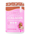 Obvi More Than Collagen Powder | Supports Healthy Hair Skin Nails Joints Gut | Grass-Fed Multi Collagen Supplement with Hyaluronic Acid Biotin Keratin | Cocoa Cereal 30 Servings