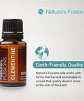 Nature s Fusions Clementine 100% Pure and Essential Oils 5 Fl Oz