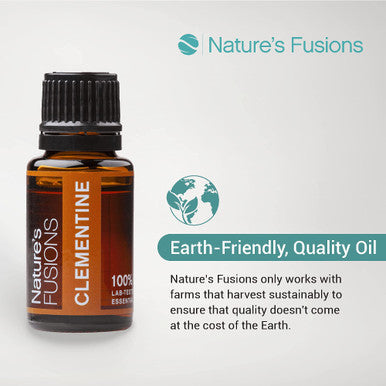 Nature s Fusions Clementine 100% Pure and Essential Oils 5 Fl Oz