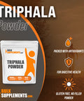 BulkSupplements Triphala Powder - Triphala Herbal Supplements, from Amla, Bhibitaki, & Haritaki - 1000mg of Triphala Supplement , (500 Grams - 1.1 lbs)