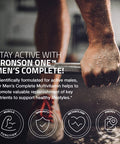 Bronson ONE Daily Mens Complete Multivitamin Multimineral Once-Daily Multi for Active Men, 180 Tablets