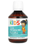 California Gold Nutrition Norwegian Kids Cod Liver Oil, Natural Strawberry, 6.7 Fl Oz. (200 Ml)