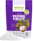 Whole Nature 1lb Monk Fruit Sweetener 1:1 Baking Sugar Substitute Made in the USA ÃƒÂ¢Ã¢â€šÂ¬Ã¢â‚¬Å“ Granulated Blend With Erythritol ÃƒÂ¢Ã¢â€šÂ¬Ã¢â‚¬Å“ Zero Calorie ÃƒÂ¢Ã¢â€šÂ¬Ã¢â‚¬Å“ Keto ÃƒÂ¢Ã¢â€šÂ¬Ã¢â‚¬Å“ Paleo ÃƒÂ¢Ã¢â€šÂ¬Ã¢â‚¬Å“ Non-GMO ÃƒÂ¢Ã¢â€šÂ¬Ã¢â‚¬Å“ Kosher - Natural Alternative ÃƒÂ¢Ã¢â€šÂ¬Ã¢â‚¬Å“ 16 oz Pouch