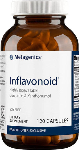 Metagenics Inflavonoid Highly Bioavailable Curcumin & Xanthohumol 120 servings
