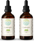Eyebright B120 (2pcs) Alcohol-Free Herbal Extract Tincture, Concentrated Liquid Drops Natural Eyebright (Euphrasia spp.) Dried Herb (2x4 fl oz)