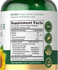 Carlyle Sunflower Lecithin Softgel Capsules 2400Mg 200 Count Rich In Phosphatidyl Choline Non-Gmo, Soy Free, Gluten Supplement