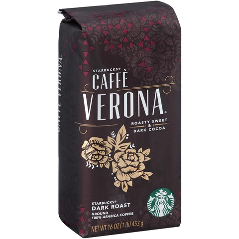 Starbucks Ground Coffee, Dark Roast Hot or Iced Coffee, French Roast, 28 oz