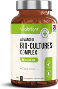 Pre And Probiotics For Gut Health Women & Men, 17 Bio Cultures Complex, Probiotics For Adults. Bloating Gut Health Probiotics. Vegan Probiotics And Prebiotics, Vitabright Gut Probiotic Supplements