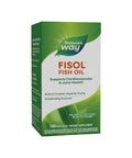 Nature'S Way Fisol Fish Oil Enteric Coated Supports Cardiovascular And Joint Health Mega Potency Omega-3S 180 Softgels (Packaging May Vary)