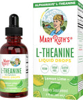 Maryruth Organics L Theanine 200mg Liquid Drops | Mood Support for Adults & Kids | Focus Supplement | Natural Sleep Support | Relaxation | Amino Acid | Vegan | Non-GMO | Gluten | 30 Servings