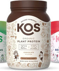 Kos Powerplant Bundle (Organic Plant-Based Chocolate Protein Powder + Organic Reds Blend + Organic Greens Blend)
