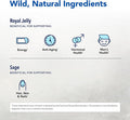 NORTH AMERICAN HERB SPICE Royal Power 120 Capsules Royal Jelly Concentrate Healthy Energy Response Natural Source of Vitamins Fortified with Rosemary Sage NonGMO 60 Servings
