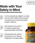 Turmeric Curcumin with Black Pepper Extract 1500mg Highest Potency High Absorption Joint & Healthy Inflammatory Support with 95% Curcuminoids 120 Veggi Capsules (120 Count)