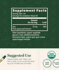 Global Healing Usda Organic Zinc Liquid Supplement - Pure Vitamin Drops For Immune System Boost, Hormone Balance, And Healthy Aging - Vegan-Friendly, Non-Gmo - 2 Fl Oz