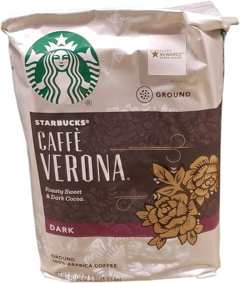 Starbucks Ground Coffee, Dark Roast Hot or Iced Coffee, French Roast, 28 oz