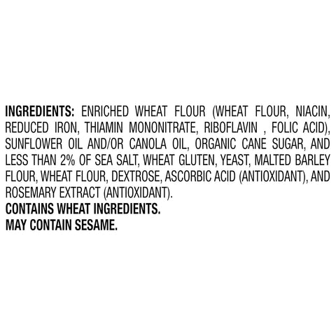 Stacy's Bagel Chips Sea Salt No Artificial Colors or Flavors 7 oz Bag