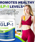 Glp-1 Supplement, Glp1 Supplements Women, Glp-1 Powder 1500Mg With Akkermansia Muciniphila Probiotic & High Fiber, Naturally Support Glp-1 Support For Energy, Digestion, Gut, Overall Health, No Sugar