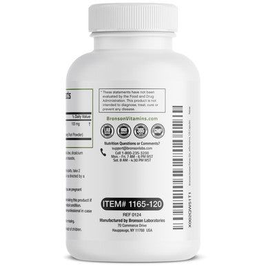 Bronson Korean Panax Ginseng Supports Energy, Endurance & Vitality + Memory And Mental Performance, 120 Capsules