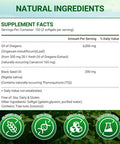 Moravax Oil Of Oregano Softgels With Black Seed Oil High Potency 300 Softgels 6000Mg