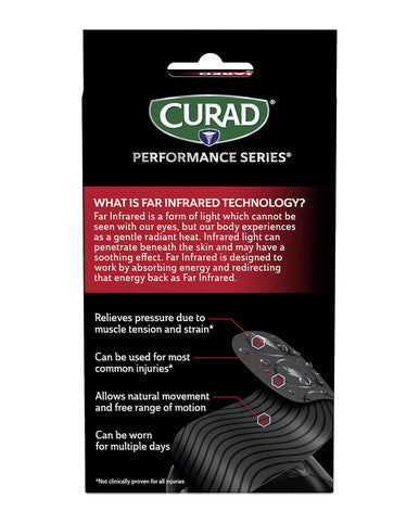 Curad Performance Series Far Infrared Kinesiology Tape Black