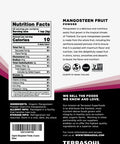 Terrasoul Superfoods Mangosteen Fruit Powder (Organic) 12 Ounces