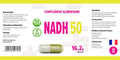 Hepatica Nadh 50Mg 60 Vegan Capsules, 3Rd Party Lab Tested, High Strength Supplement, Gluten And Gmo , 60 Count (Pack Of 1)