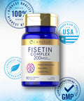 Carlyle Fisetin Complex | 200Mg | 90 Capsules | Non-Gmo And Gluten Free Supplement