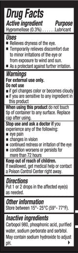 GenTeal Tears Lubricant Eye Gel Severe Dry Eye Relief 0.34 Oz By Genteal