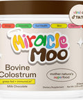 Miracle Moo Colostrum Supplement Chocolate Flavored + Electric Frother