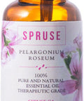 SPRUSE Rose Geranium Essential Oil - 30ml - 100% Natural Undiluted