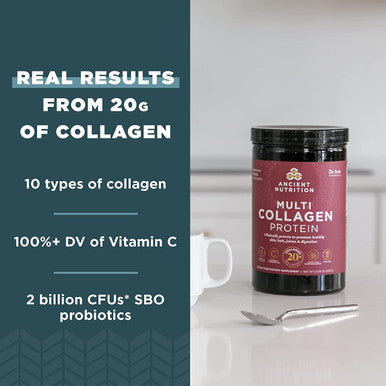 Ancient Nutrition Dr. Axe Multi Collagen Protein 24 Servings