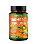 Built Nature Turmeric Curcumin 1965Mg With Ginger & Bioperine Black Pepper Extract - High Absorption 95% Curcuminoids For Joint & Antioxidant Support - Non-Gmo, Gluten-Free, Vegan - 120 Herbal Supplement Capsules
