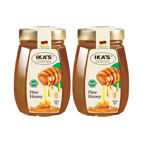 Ika's Garden Raw Manuka Honey with Blossom Honey - 100% Pure, Unfiltered, Gluten-Free Ã¢â‚¬â€œ Product of Germany, 17.6 oz (500g) Jar