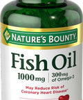 Nature's Bounty Omega 3 Fish Oil Odorless (1000mg, 120 Softgels)