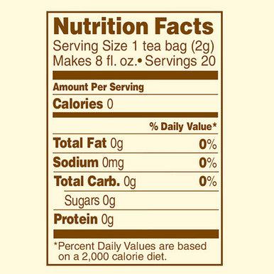 Celestial Seasonings Manderin Orange Spice Herbal Tea 20 Teabags