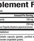Natural Factors Rutin 250mg A Citrus Bioflavinoid 90 Capsules