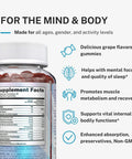 Iron Gummies For Women, Men & Kids - Iron Supplement With Vitamin C, A, Vitamins B Complex, Biotin & Zinc - Multivitamin Chewable Iron Gummies For Adults - Alternative To Iron Pills, Capsules, Tablets