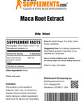 BulkSupplements Maca Root Extract Powder - Herbal Supplement, Antioxidants Support - , Soy Free - 3000mg , 83 Servings (250 Grams - 8.8 oz)