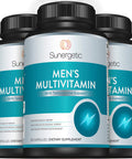 Sunergetic Premium Men S Support Supplement Powerful Multivitamin Supports Energy, Stamina, Endurance & Stress Management With Zinc, Ashwagandha, Maca, L-Carnitine & Vitamins 120 Capsules