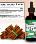 Nature'S Answer Cat's Claw Bark Liquid Extract Supplement 2 Ounce - Alcohol Cats Claw Tincture & Capsules Alternative for Joint & Muscle Support Vegan Non-GMO Gluten Kosher
