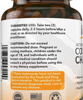 Activated Coconut Charcoal 1200mg, 180 Capsules - Pills for Digestive System, Bloating, Detoxification, Teeth Whitening, Vegan (1bottle)