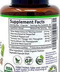 Healthy HeartSupportS Supplement Extracts of Bitter Melon Moringa Leaf Aloe Vera and Papaya Leaf Fenugreek More with Essential Oils AllNatural Organic Synergistic Blend 60Day Supply