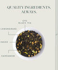 Luxmi Estates Bombay Cutting Chai | 100 gm | Signature India Collection | Assam CTC | Black Tea Collection | Strong Organic Tea | Lemongrass Tea Ginger Cardamom