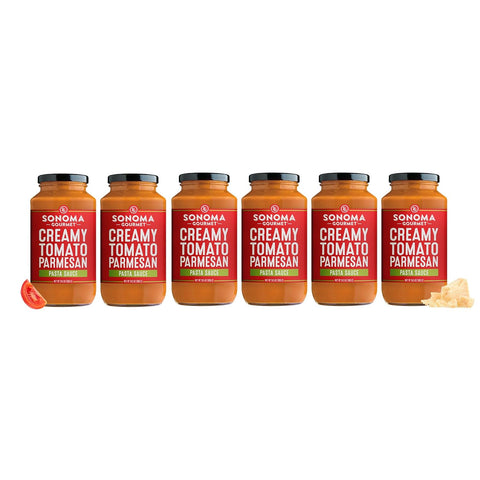 Sonoma Gourmet Seven Veggie Pasta Sauce | Vegan, USDA Organic, Non-GMO, Gluten-Free and No Sugar Added | Made With Fresh Ingredients | 25 Ounce Jars (Pack of 4)