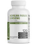 Bronson Korean Panax Ginseng Supports Energy, Endurance & Vitality + Memory And Mental Performance, 120 Capsules