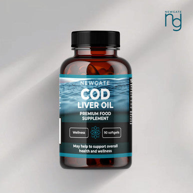 Newgate Labs Cod Liver Oil 90 Softgels 1000Mg