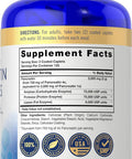 Carlyle Pancreatin Digestive Enzymes | 3000mg | 250 Caplets | Non-GMO Gluten | High Potency Formula