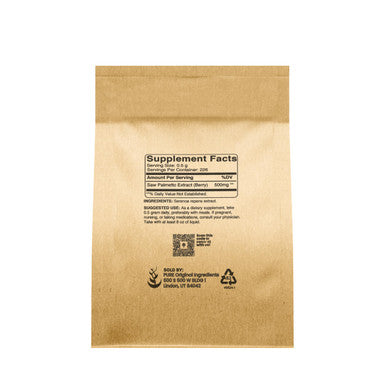 PURE ORIGINAL INGREDIENTS Saw Palmetto (4 Oz) Premium Berry Extract Powder