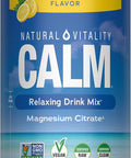 Natural Vitality Calm Magnesium Supplement Anti Stress Drink Mix Powder Gluten Free Vegan and Non GMO 16 oz Non GMO Vegan and Gluten Free Formula 16oz